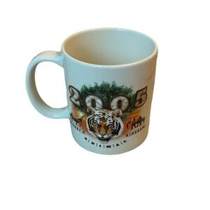 Disney Animal Kingdom 2005 Tiger Coffee Tea Mug Cup 20oz